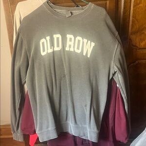 Gray 'Old Row' Sweatshirt